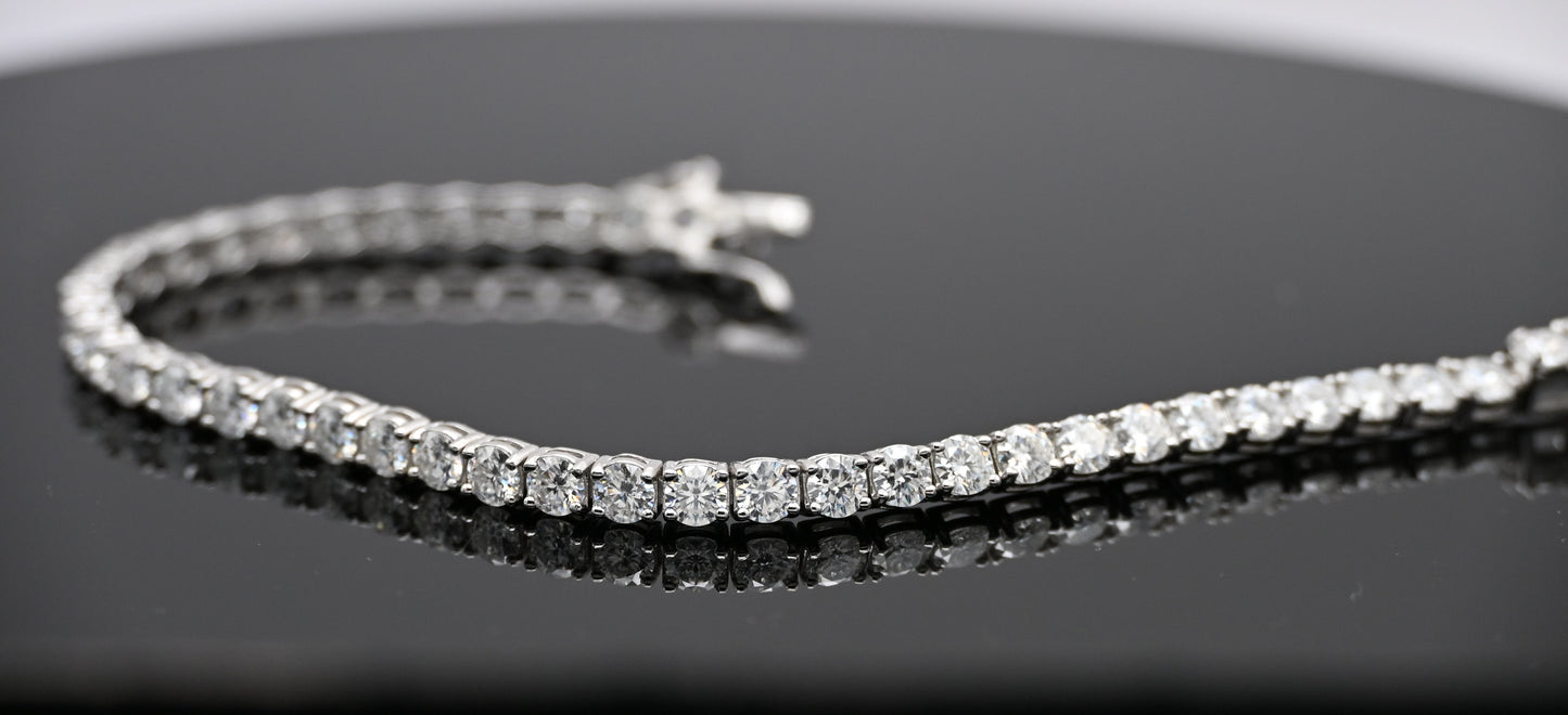 Aurora Tennis Moissanite Bracelet