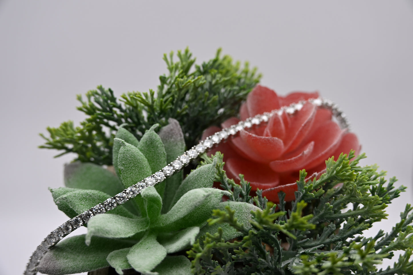 Aurora Tennis Moissanite Bracelet