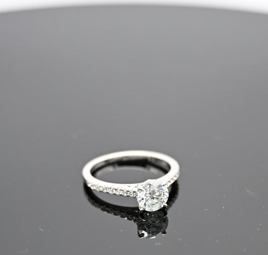 Eternal Brilliance 1CT Round Brilliant Engagement Ring