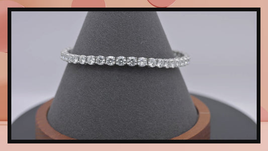 Aurora Tennis Moissanite Bracelet
